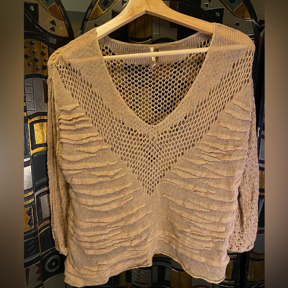 Free People Crochet Top